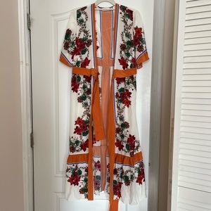 Sandro Silk Wrap Dress